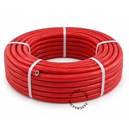 Produkt rura wielowarstwowa PEX-AL-PEX - 16 mm - zwój 50 m, czerwona, w otulinie izolacyjnej Obraz