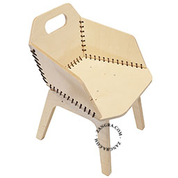 wooden kid's chair to construct