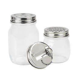 glass jar without top interchangeable