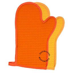 Gant de cuisine en nid d'abeille.