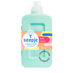 Lessive liquide pour linge de couleur de la marque Seepje.