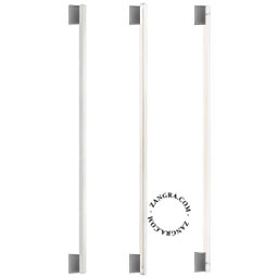 Produkt sølvfarvet væg- eller loft lampe - stick pære - 100cm Billede