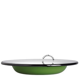 green-enamel-dinner-soup-plate-tableware