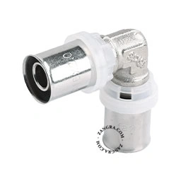 Produkt kolanko zaprasowywane do rur wielowarstwowych - 16 mm x 16 mm Obraz