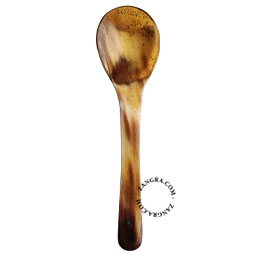 natural horn spoon