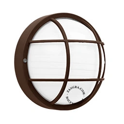 Produkt brun skotlampe Donna - IP44 Billede