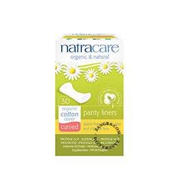 Panty liners- curved.