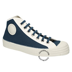 Retro dark blue sneakers