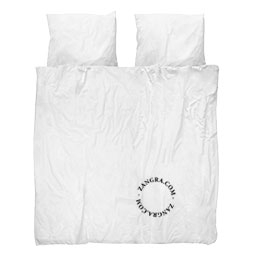 white duvet cover for double bed