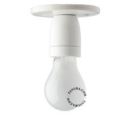 Pure Porcelain white wall or ceiling light