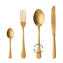 gold-colour-cutlery-teaspoon-spoon-knive-fork