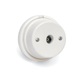 TV antenna outlet cable porcelain