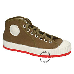 Retro khaki sneakers
