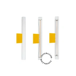 Produkt vägg/takbelysning gul S14d - 30 cm Bild