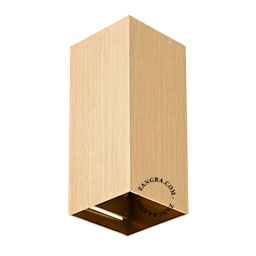 Gold Up/Down Wall Light.