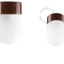 Bruine, porseleinen lamp.