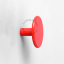round red wall hook or door knob
