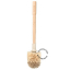 Brosse de toilette en bois.