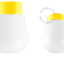 Yellow porcelain lamp.