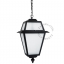 traditionnal pendant lantern light with opal glass