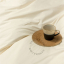 bed linen duvet cover uni beige