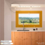 White porcelain light fixture.
