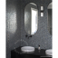 black porcelain wall light for bathroom or outdoor use