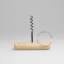 wooden corkscrew
