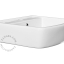 Ceramic washbasin.