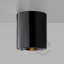 plafonnier porcelaine noire spot saillie lampe plafond eclairage led e27 luminaire interieur
