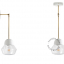 White porcelain wall or ceiling light with glass shade.
