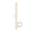 S14d LED stick lampe pære - transparent glas.
