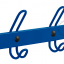 blue coat rack