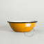 mustard yellow enamel bowl