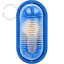 blue bulkhead light Dalida - IP44