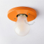 orange flush mount spotlight