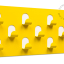 wall-mounted coat rack