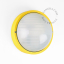 Lampe hublot jaune pour l'extérieur.
