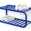 Retro shoe rack.