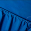 drap-housse bleu cobalt