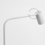 white table lamp with a flexible head