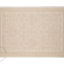 Light brown cotton bathroom mat.