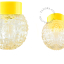 Yellow porcelain lamp.