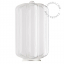 Clear glass diffuser for light fixtures.