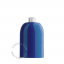 Blue lampholder in metal.