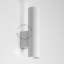 applique-lampe-murale-cylindre-tube-bidirectionnelle-metal-blanc-GU10-LED