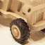 tracteur en bois à construire