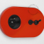 tomada embutida em vermelho e interruptor bidirecional ou simples - alavanca em preto e botão de pressão