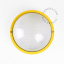 Lampe hublot jaune pour l'extérieur.