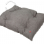 grey dog cushion